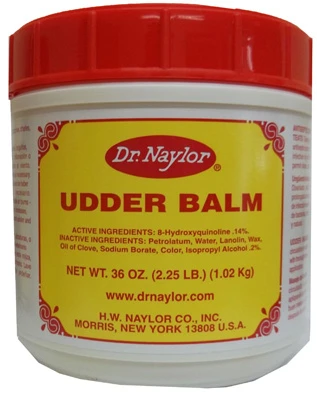 Cow Udder Balm, 36 Ounce For Livestock Care