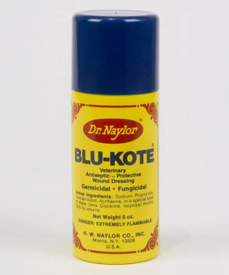 Blu-Kote Veterinary Antiseptic Aerosol Spray, 0.5 Ounce