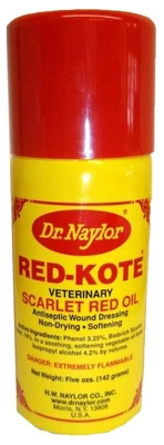 DR. NAYLOR Red Kote Animal Antiseptic Oil, 5-oz.