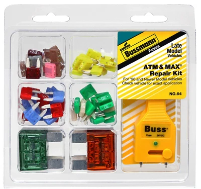 64-Pc. ATM/Max Blade Fuse Repair Kit