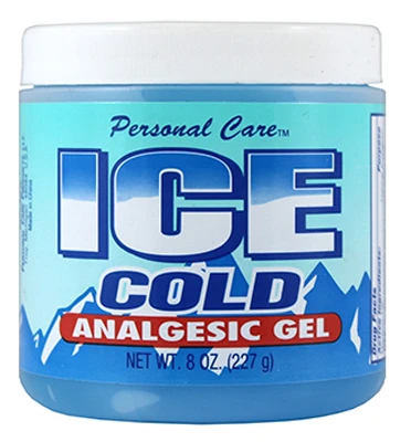Ice Cold Analgesic Gel, 8-ounce For Temporary Relief Of Aches And Pains