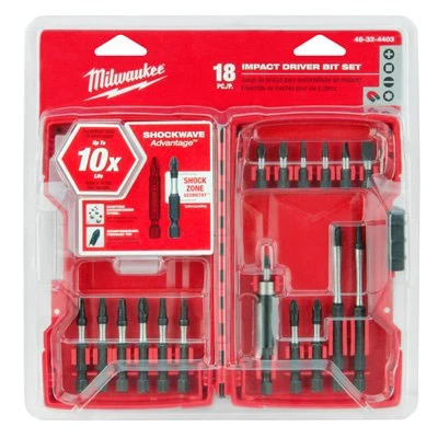 18-Pc. Shockwave Driver Bit Set