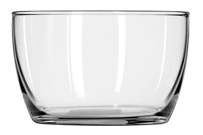 Glass Bowl with Lid, 16 Ounce Capacity, Durable Clear Glass Storage Container