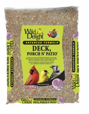 Wild Bird Food, Deck, Porch & Patio, 5 Lbs.