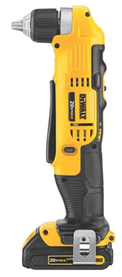 20-Volt Max Cordless Right Angle Drill/Driver Kit, 2-Speeds, 3/8-In., Lithium-Ion Battery