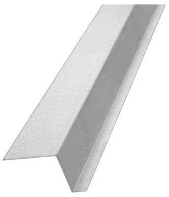 Z-Bar Flashing with Two Inch Backleg, Galvanized Steel, One and One Half Inch by Ten Foot