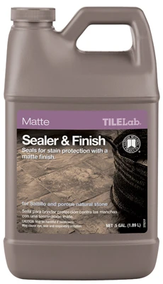 Tile & Stone Sealer & Finish, Matte, 1/2-Gal.