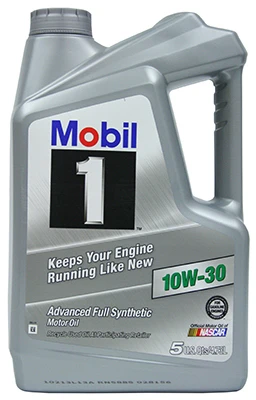 Synthetic Motor Oil, 10W-30, 5-Qt.