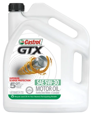 GTX Motor Oil, 5W-30, 5 Qts.