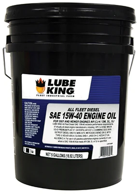 Fleet Oil, 15w-40, 5-gallon Container For Superior Engine Protection