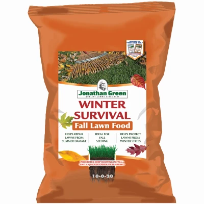 Winter Survival  Fall Lawn Fertilizer,  Covers 15,000 Sq. Ft.