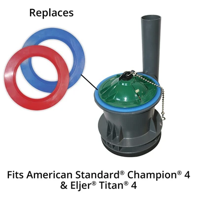 4 Flush Valve Seal, Fits American Standard Champion 4 & Eljer Titan