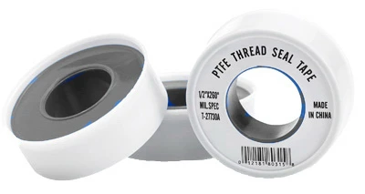 Ptfe Pipe Thread Tape With PTFE, White, 1/2" X 260"