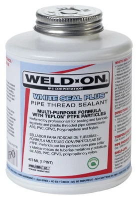 White Seal Plus Multi-Purpose Pipe Thread Sealant, One Half Pint