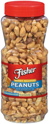Dry Honey Roasted Peanuts, 14-oz. jar
