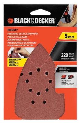 5 Pack 240 Grit Fine Sandpaper For Smooth Finishing And Surface Preparation