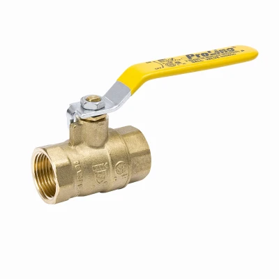 Full Port Ball Valve, Lead Free, Forged Brass, 2 In.