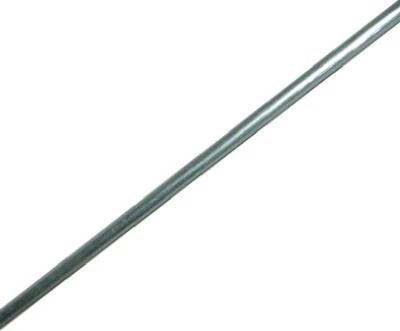 Round Steel Rod, Zinc Plated, 7/16 x 36 In.