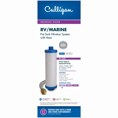 RV Pre-Tank In-Line Water System Filter With 3/4 In. Hose