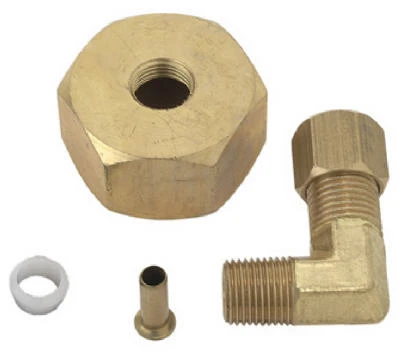 Brass Ice Maker Adapter Kit With Compression Fittings And Elbow, Model Sf0782x