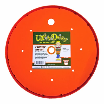 Planter Insert, Plastic, 12-In. Fits 14 - 16-In. Planter