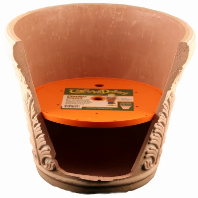 Planter Insert, Plastic, 14-In. Fits 18 - 20-In. Planter
