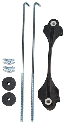 Battery Hold-Down Kit, 7 and 3 Sixteenths Inches Wide, Durable Secure Fit