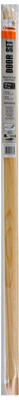 Vinyl & Wood Door Stop Seal Set, White