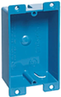 Single Gang Flanged Old Work Shallow Box