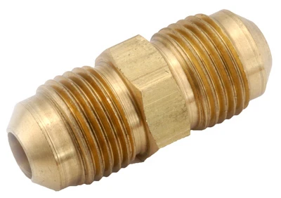 Lead Free Brass Flare Reducer Union, 3/8 Inch by 1/4 Inch