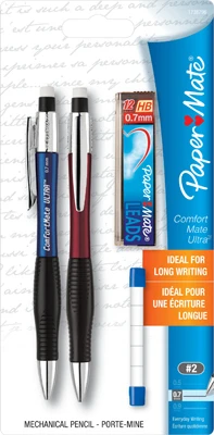 Comfort Mate Ultra Mechanical Pencil Starter Set, .7mm, 2-Pk.