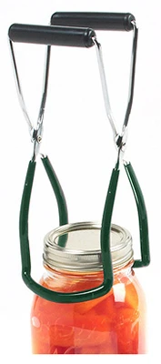 Jar Lifter with Vinyl Coated Handles for Secure Grip and Safe Canning
