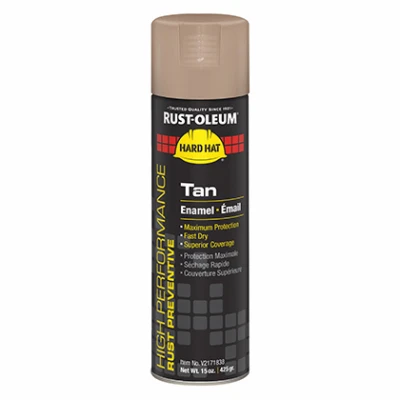 Industrial Spray Paint, Tan, 15-ounce For Industrial Applications