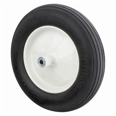 Flat-Free Contractor Wheelbarrow Tire, 15-1/2 In. Diameter