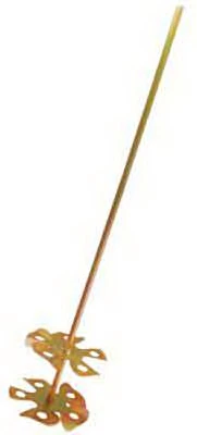 Blade Mixer, 2-fan With 24-inch Shaft For Slow Speed Drills