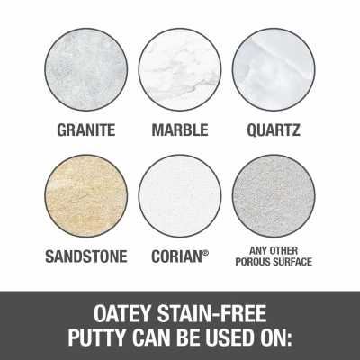 9 Oz. Stain-free Plumber's Putty For Natural Surfaces