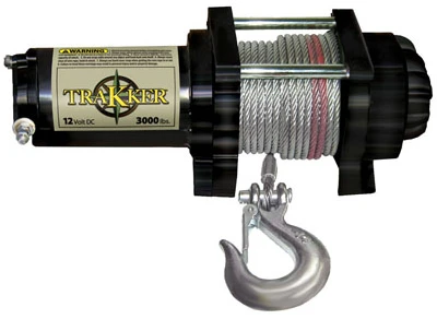 3000LB BLK Elec Winch