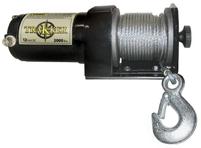 Trakker Electric Winch, 2,000-Lb.