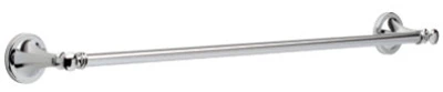 Silverton Collection Towel Bar, Polished Chrome, 24-In.