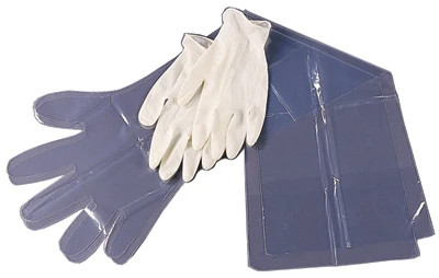 Field Dressing Gloves, Surgical & Shoulder Length, Model 51, 2 Pieces