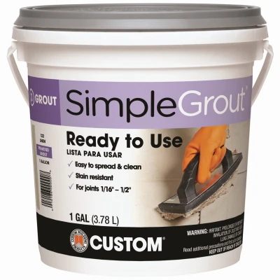 Pre-Mixed Grout, Natural Gray, Gallon