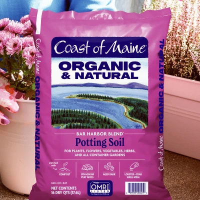 Bar Harbor Blend 16 Qt. Organic Potting Soil For Container Gardening
