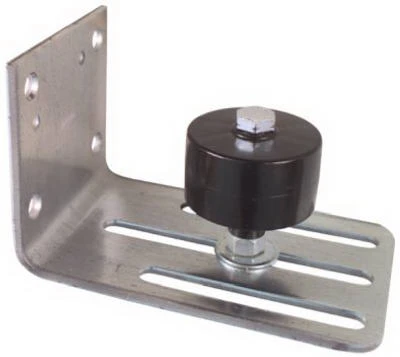 Sliding Barn Door Stay Roller, Side-Mount, Heavy-Duty Galvanized