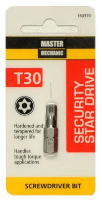 Tx30 Security Torx Bit, 1-inch For Versatile Household Applications