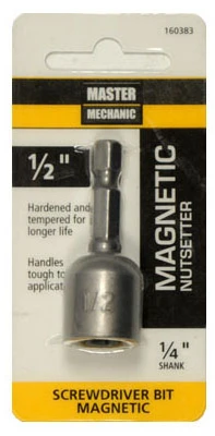 Magnetic Nutsetter, 1/2 x 2-1/2 In.