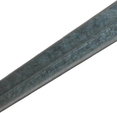 Steel Angle, Zinc Plated, 11 Gauge, 1/8 x 1.25 x 1.25 x 36 In.