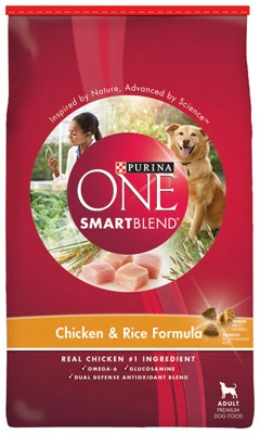 Dry Dog Food, Smartblend, Chicken/Rice, 16.5 Lbs.