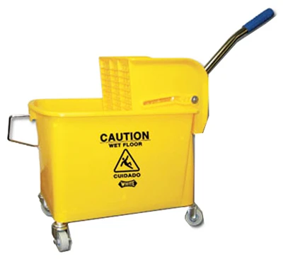 21-quart Yellow Mopping System With Durable Construction And Ergonomic Design