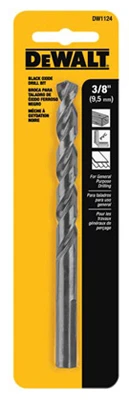 Oxide Drill Bit, 3/8 In. Black