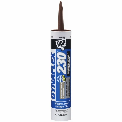 Dynaflex 230 Latex Sealant, Brown, 10.1-oz.